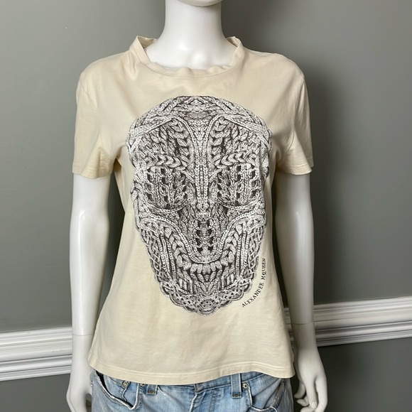 Alexander McQueen Skull Tee - Picture 8 of 9